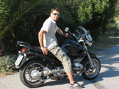 In Grecia in moto